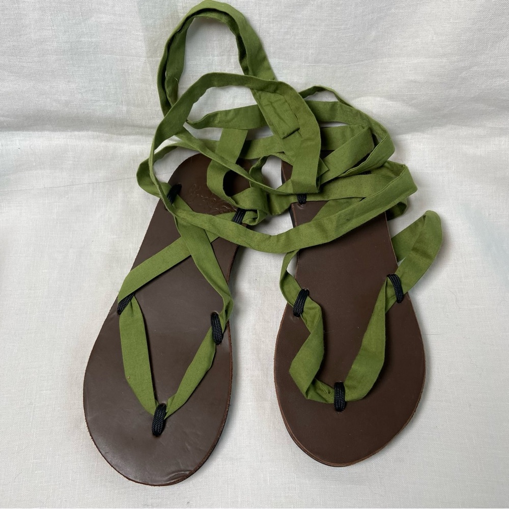 Sseko Ribbon Gladiator Sandals